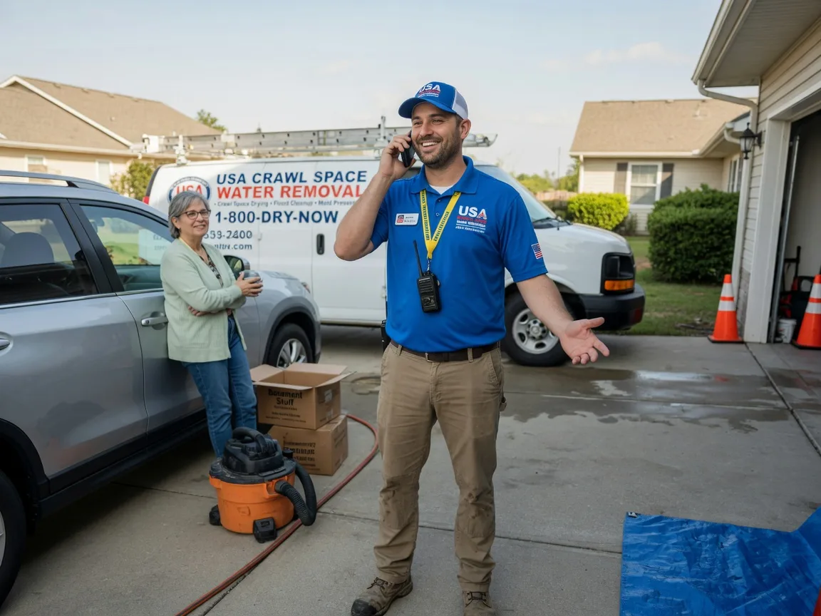 Crawl Space Water Removal La Grange, TN FAQs